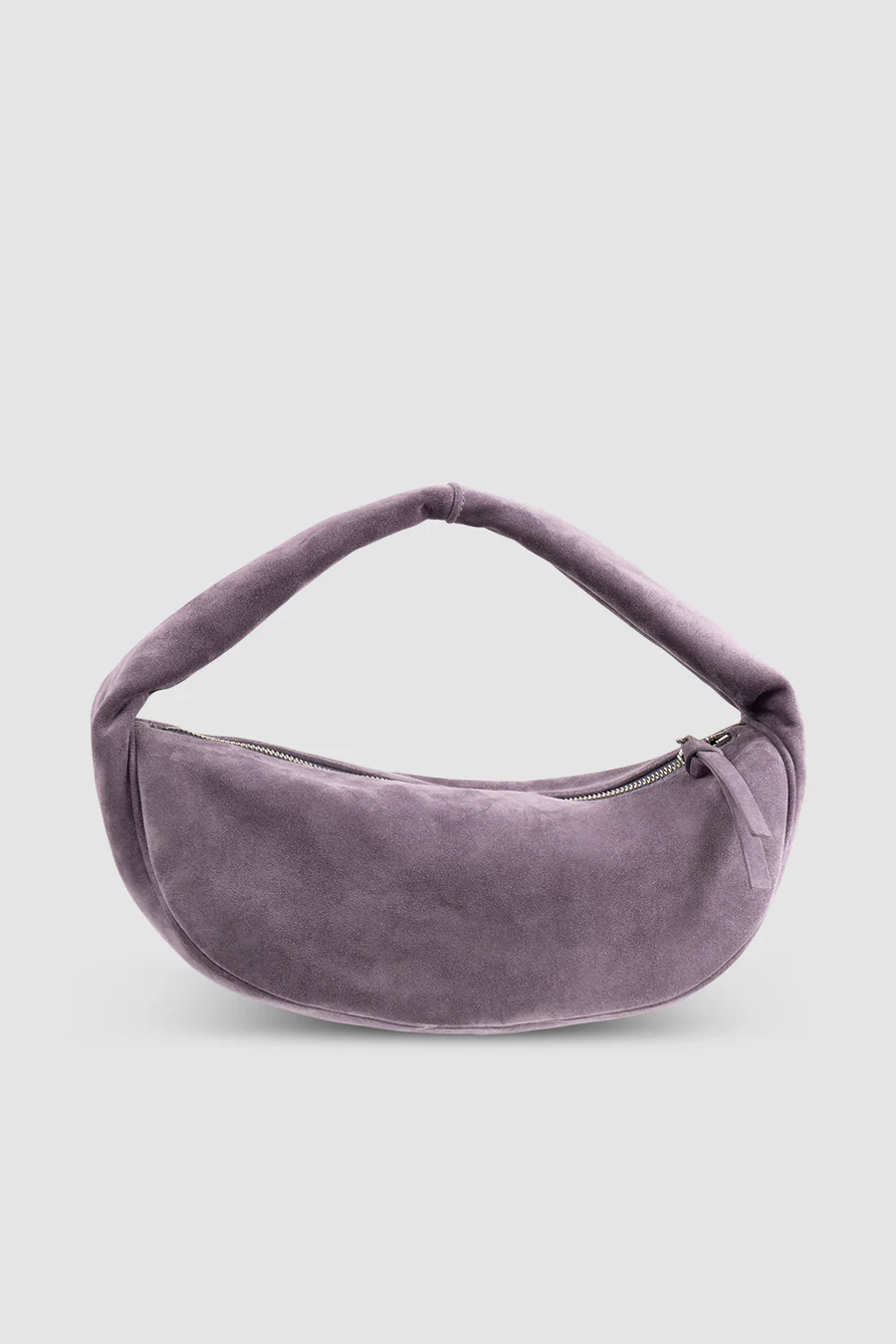 Lavender Velvet Hobo Bag