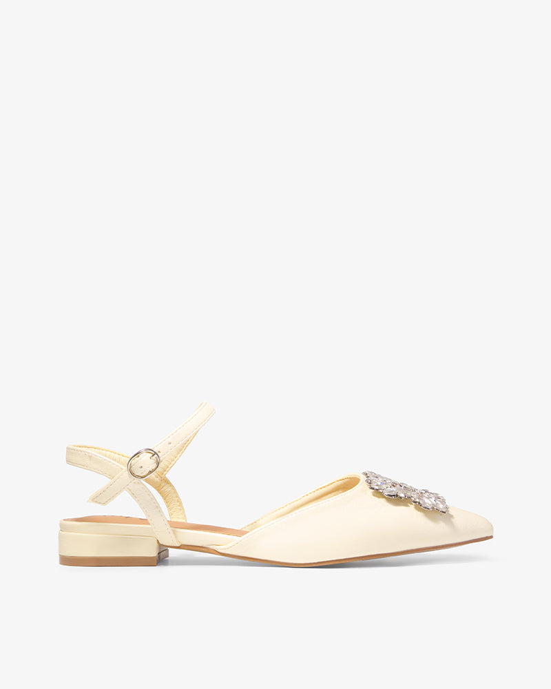 Yellow Crystal  Flats