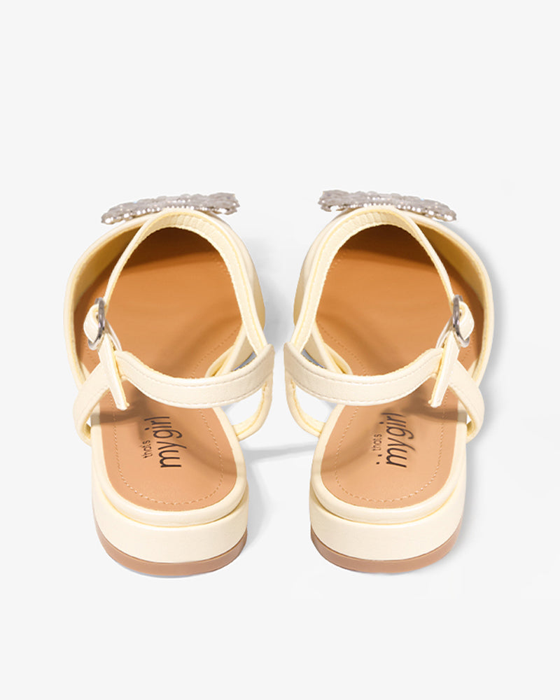 Yellow Crystal  Flats