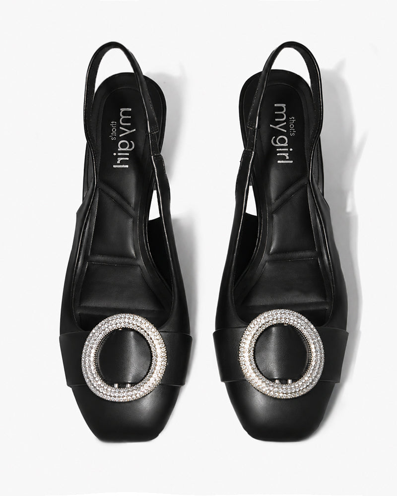 Sling-back Heels