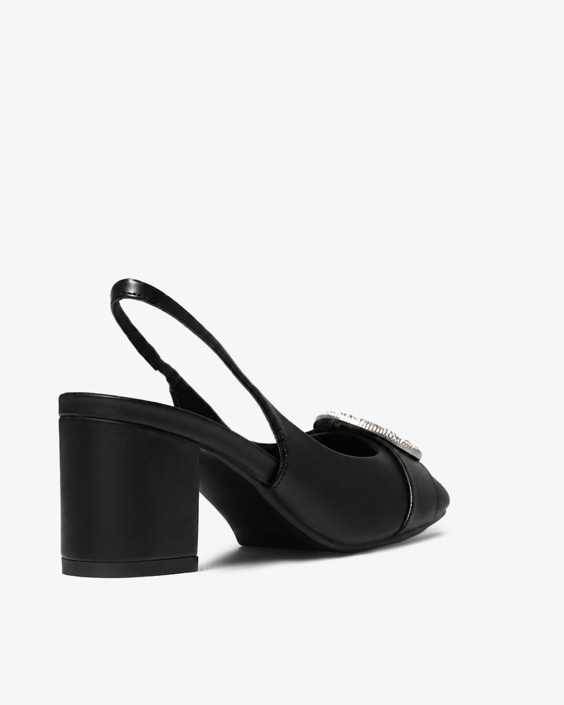 Sling-back Heels