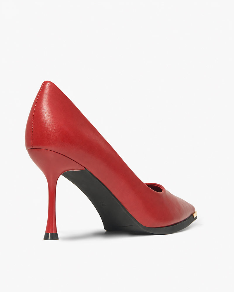 thin stiletto-style heels