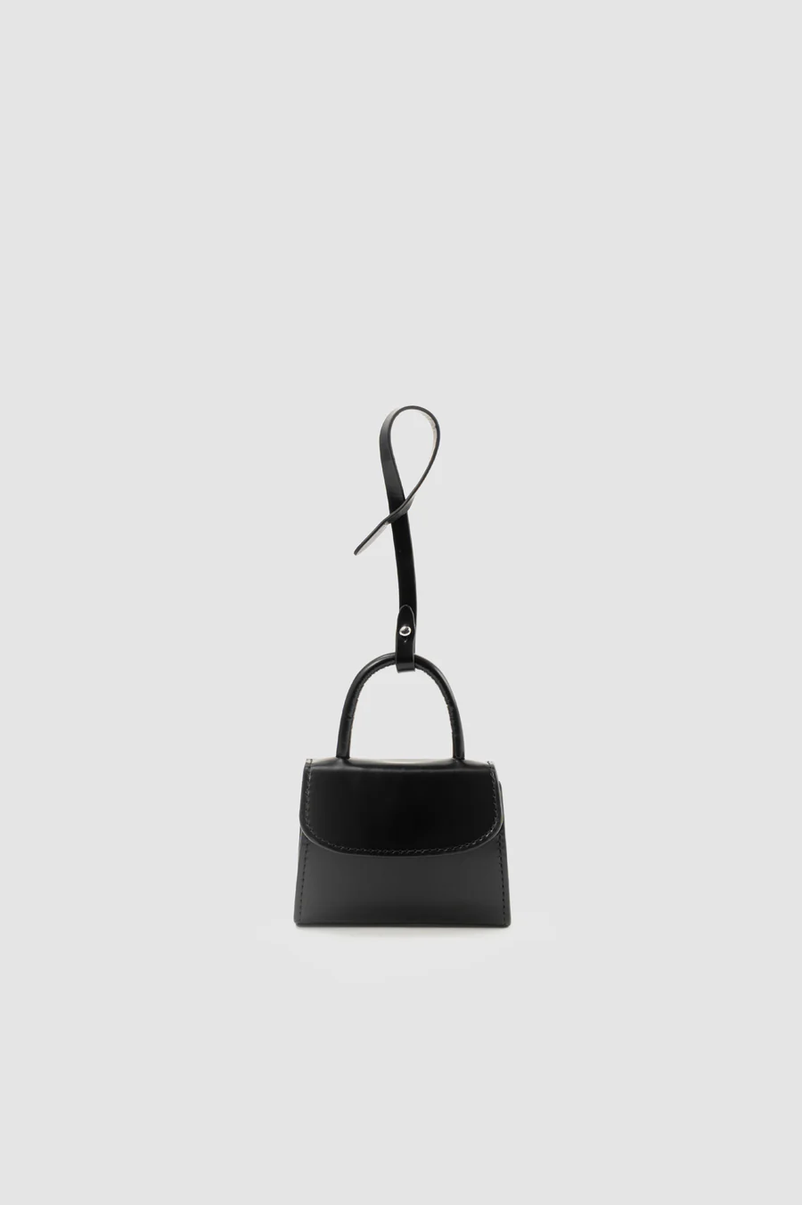 Black Mini Bag Long Strap