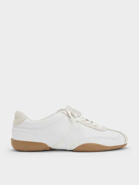 Louise Two-Tone Sneakers (White)