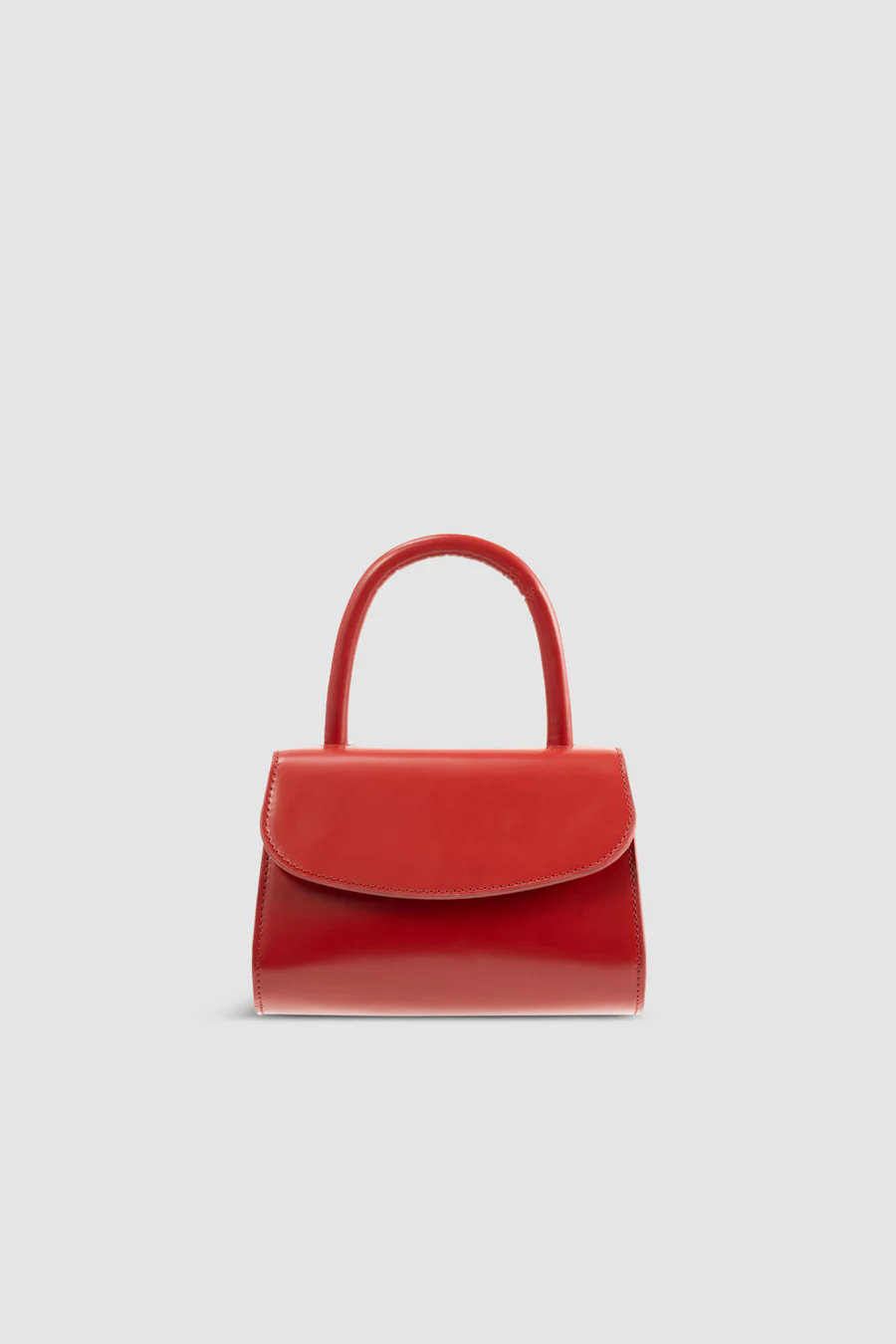 Red Top Handle Bag