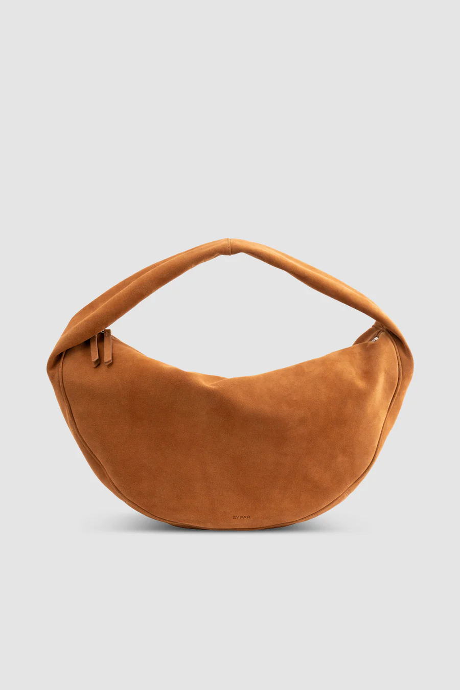 Tan Suede Hobo Bag